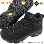 MERRELL MOAB 3 SYNTHETIC MID GORE-TEX メレル モアブ 3 シンセティック ミッド ゴアテックス アウトドア 登山 トレッキング ハイキング 防水 【メンズ】