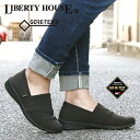 【リバティーハウス】LIBERTY HOUSEレディース透湿防水スリッポン LH-602 ゴアテックス GORE-TEX ウェッジソール 美脚 ヒールアップ 送...