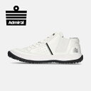 【アドミラルスニーカー公式】Admiral メンズ PERTH(パース) AD825 ホワイト 白 スニーカー 蛇柄 ミッドカット ハイカット 交換可能 送料無...