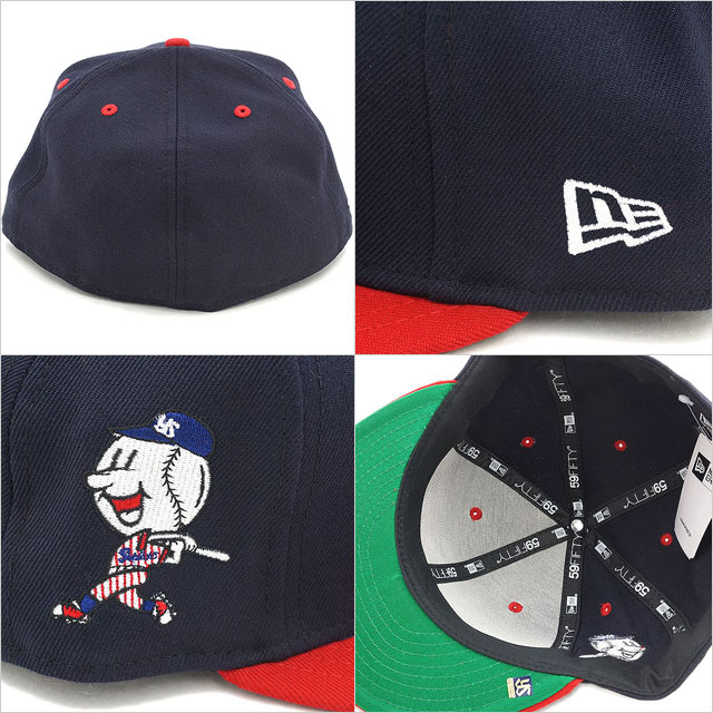 ニューエラ NEWERA キャップ ヤクルトスワローズ NPB CLASSIC 59FIFTY [12746960] メンズ・レディース 帽子 日本プロ野球 ネイビー/スカーレット/ホワイト