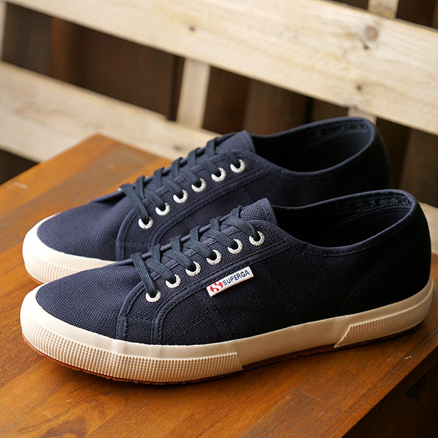 樂天商城 - 【最大100%ポイントバック】SUPERGA スペルガ スニーカー 2750-COTU CLASSIC [S000010 FW23] メンズ・レディース 定番 ローカット キャンバスシューズ Navy(933) 紺 ネイビー系 正規取扱店