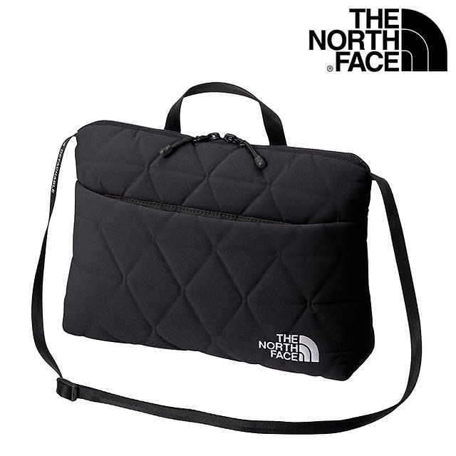 樂天商城 - 【最大100%ポイントバック】THE NORTH FACE ザ・ノース・フェイス ジオフェイスポーチ [NM32356-K FW23] 2L Geoface Pouch メンズ・レディース TNF アウトドア 鞄 アクセサリーポーチ キルティング ブラック【e】 正規取扱店