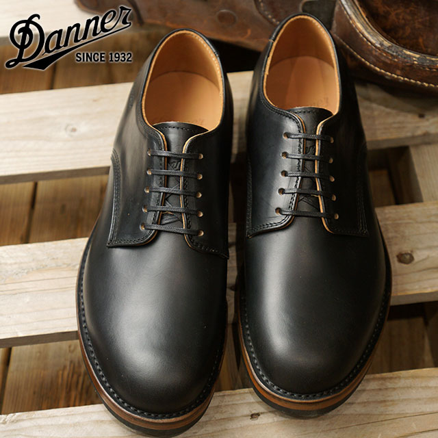 【最大100%ポイントバック】Danner ダナー オックスフォードシューズ 革靴 MANAWA マニワ 短靴 メンズ BLACK [D-1856 FW18] 正規取扱店