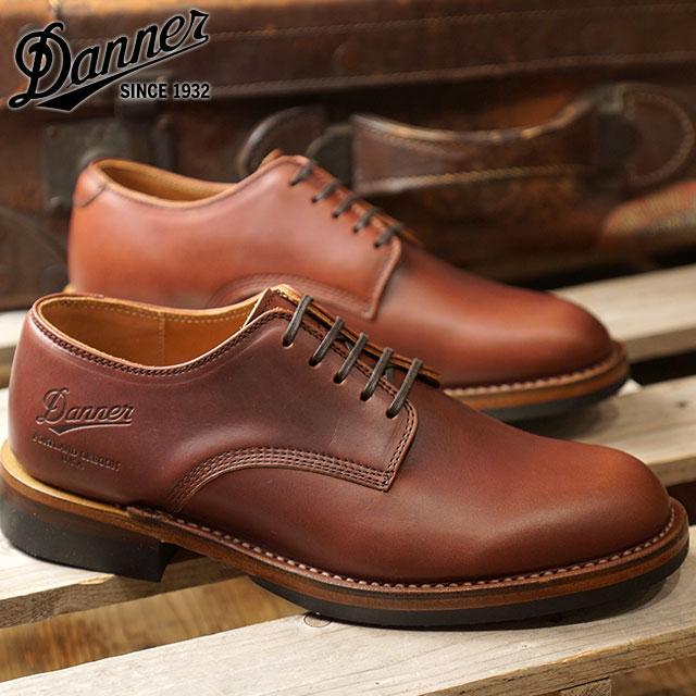【最大100%ポイントバック】Danner ダナー オックスフォードシューズ 革靴 MANAWA マニワ 短靴 メンズ D.BROWN [D-1856 FW18] 正規取扱店