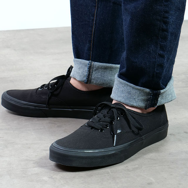 樂天商城 - 【最大100%ポイントバック】VANS ヴァンズ スニーカー オーセンティック AUTHENTIC [VN000EE3BKA FW21] メンズ・レディース バンズ 定番 BLACK/BLACK ブラック系 正規取扱店