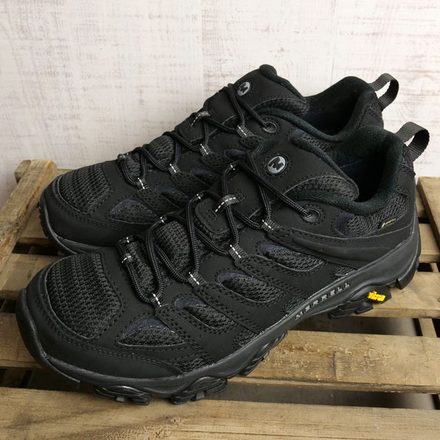 [Up to 100% Point Cashback] MERRELL Moab 3 Synthetic Gore-Tex Men's Trekking Shoes [J500239] M MOAB 3 SYNTHETIC GORE-TEX Camping Outdoor Sneakers Fully Waterproof TRIPLE BLACK Black Authorized Dealer