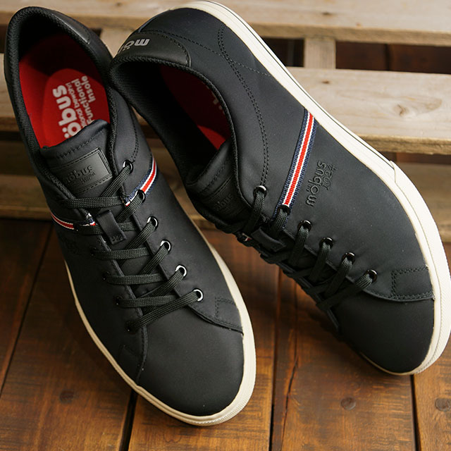 【最大100%ポイントバック】mobus モーブス ホフ ウォーターリパレント メンズ スニーカー [M-2123WR-2000 FW21] HOF WR water repellent 撥水シューズ BLK 黒 ブラック系 正規取扱店