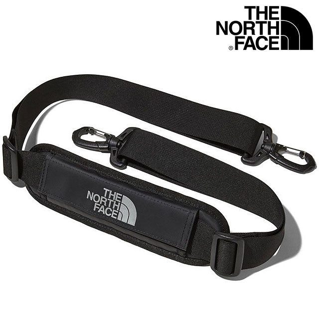 【最大100%ポイントバック】THE NORTH FACE ザ・ノース・フェイス ショルダーストラップ 150cm [NM91461-K SS23] Shoulder Strap メンズ・レディース TNF バッグアクセサリー 肩あて付き ブラック 【メール便可】【e】 正規取扱店