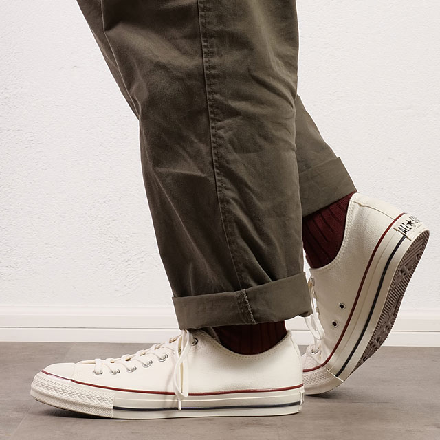 樂天商城 - 【最大100%ポイントバック】CONVERSE コンバース スニーカー オールスター US ローカット [31308200 SS23] ALL STAR US OX メンズ・レディース ホワイト/トリコ【e】 正規取扱店