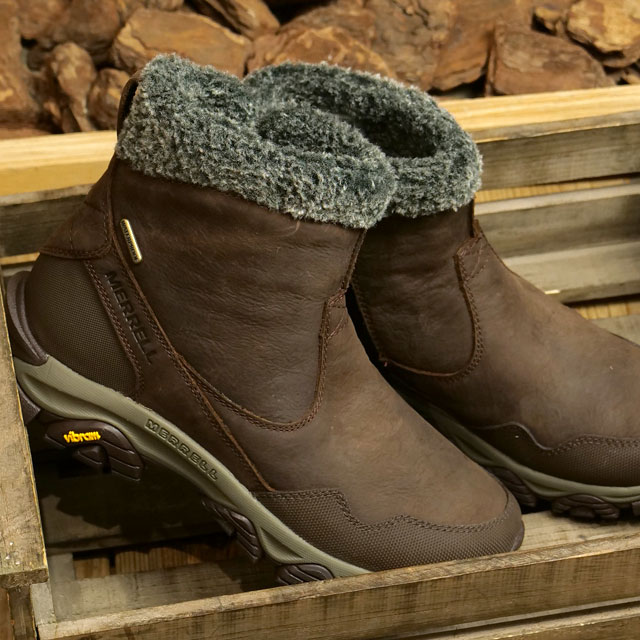 樂天商城 - 【最大100%ポイントバック】MERRELL メレル レディース ウィンターブーツ コールドパック3 サーモ ミッド ジップ ウォータープルーフ [J037398] W COLDPACK 3 THERMO MID ZIP WATERPROOF 防寒靴 スノー 防水・防滑シューズ スリッポン スニーカー CINNAMON 正規取扱店