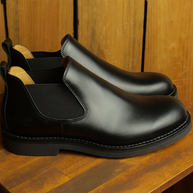 【最大100%ポイントバック】Danner ダナー メンズ ブーツ メイウッド サイドゴア [D215006 FW23] MAYWOOD SIDE GORE 靴 日本製 BLACK 正規取扱店
