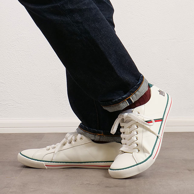 【最大100%ポイントバック】Admiral アドミラル スニーカー ワトフォード [AD-601 FW23] WATFORD メンズ・レディース White/Green 白 ホワイト系 正規取扱店