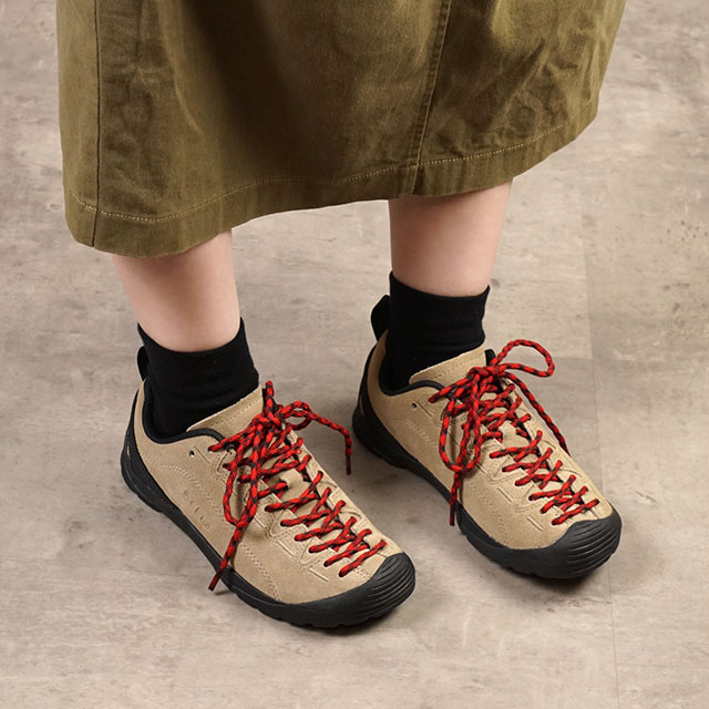【最大100%ポイントバック】キーン ジャスパー トレッキングシューズ ウィメンズ KEEN Jasper [Silver Mink] WMNS 靴 [1004347] 正規取扱店