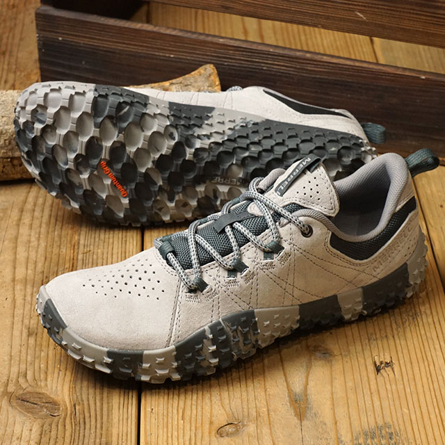 【最大100%ポイントバック】MERRELL メレル レディース ラプトゥ W WRAPT [J036008 FW21] スエード ベアフット スニーカー トレイル アウトドア PALOMA ホワイト系【e】 正規取扱店