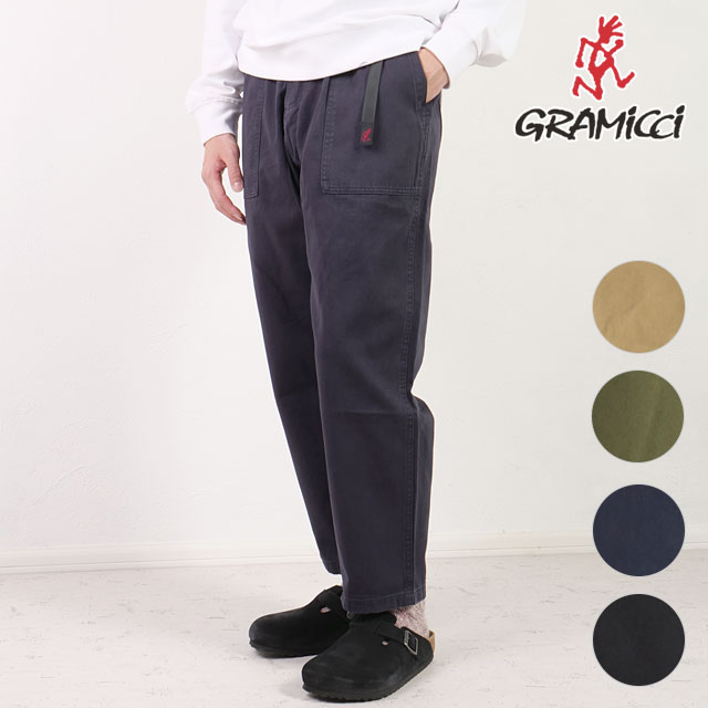 樂天商城 - 【最大100%ポイントバック】Gramicci グラミチ ルーズテーパードパンツ メンズ [G103-OGT] LOOSE TAPERED PANT ボトムス くるぶし丈パンツ オーガニックコットン 正規取扱店