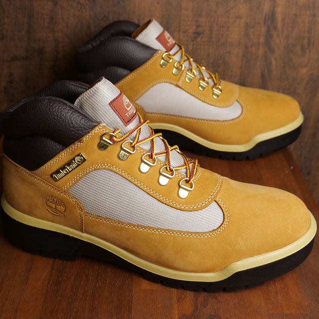 樂天商城 - 【最大100%ポイントバック】Timberland ティンバーランド メンズ スニーカー フィールドブーツ F/L ウォータープルーフ [1A18RI-231 SS23] Field Boots F/L WP 靴 アウトドアシューズ 防水 イエローブーツ Wheat イエロー系 正規取扱店