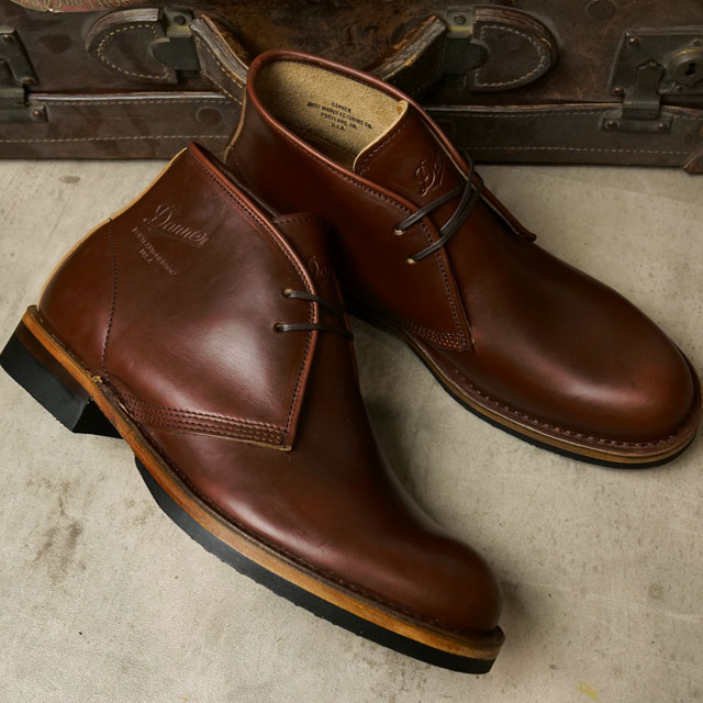 樂天商城 - 【最大100%ポイントバック】Danner ダナー メンズ ブーツ アンティゴ [D-1806 SS23] ANTIGO 靴 ビブラムソール 日本製 D.BROWN 茶 ブラウン系 正規取扱店