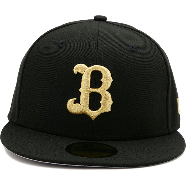 【最大100%ポイントバック】ニューエラ キャップ NEW ERA CAP オリックス・バファローズ [14525174] 59FIFTY NPB メンズ・レディース 帽子 日本プロ野球 ブラック/ゴールド 正規取扱店の商品画像