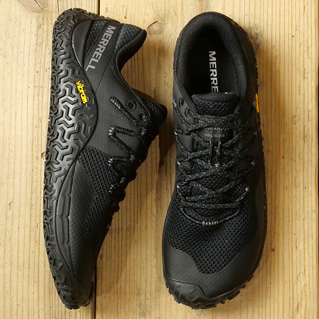 樂天商城 - 【20%OFF/SALE】MERRELL メレル レディース トレイル グローブ 7 [J037336 SS23] W TRAIL GLOVE 7 靴 トレイルランニング ベアフットシューズ スニーカー キャンプ アウトドア BLACK/BLACK【e】 正規取扱店【ts】