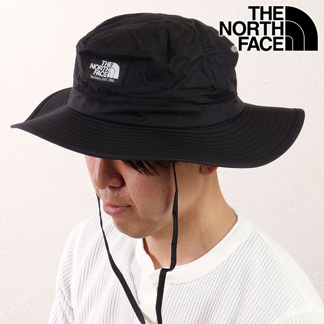 樂天商城 - 【30%OFF/SALE】THE NORTH FACE ザ・ノース・フェイス ホライズンハット [NN02336-K SS23] Horizon Hat メンズ・レディース TNF アウトドア 帽子 UVカット サイズ調整可能 ブラック【メール便可】正規取扱店【e】【ts】