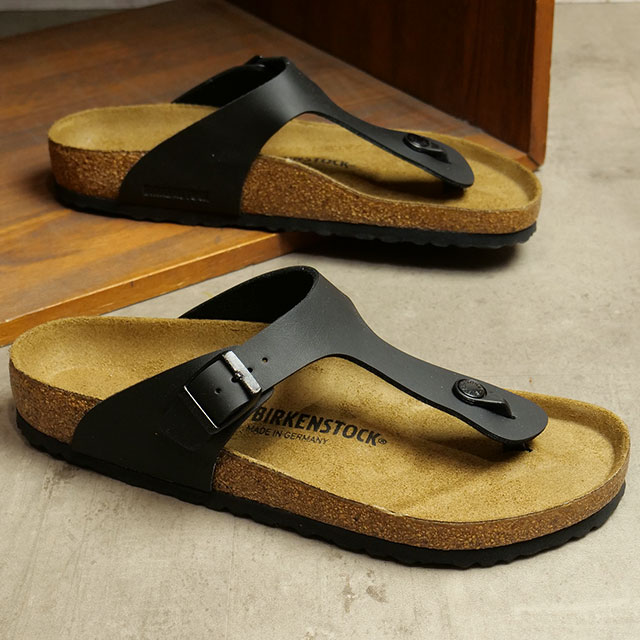 樂天商城 - 【最大100%ポイントバック】BIRKENSTOCK ビルケンシュトック ギゼ ビルコフロー [43691 SS23] GIZEH メンズ・レディース ドイツ製 コンフォートサンダル 健康サンダル BLACK | BIRKO-FLOR 黒 ブラック系 正規取扱店