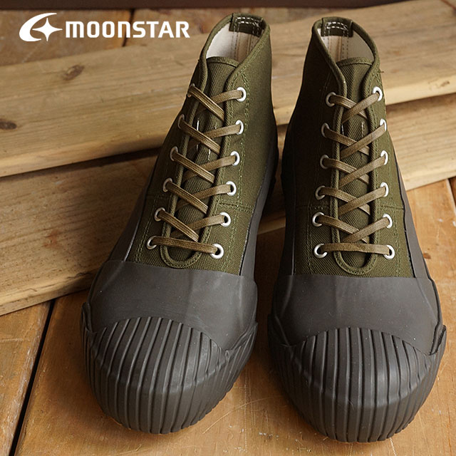 【即納】ムーンスター スニーカー Moonstar FINE VULCANIZED ファイン ヴァルカナイズド メンズ レディース ALWEATHER オールウェザー KHAKI （54320191） 日本製 靴【コンビニ受取対応商品】 shoetime