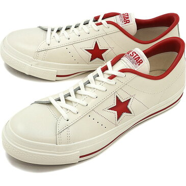 【即納】【返品サイズ交換可】CONVERSE コンバース ONE STAR J ワンスター J ホワイト/レッド （32346512）【e】【コンビニ受取対応商品】