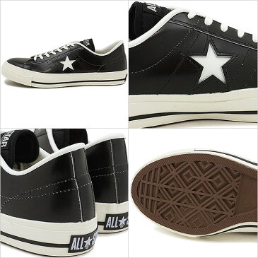 【即納】【返品サイズ交換可】CONVERSE コンバース ONE STAR J ワンスター J ブラック/ホワイト（32346511）【e】【コンビニ受取対応商品】