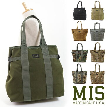 エムアイエス MIS マルチ トートバッグ MULTI TOTE BAGミリタリー (MIS-1014)