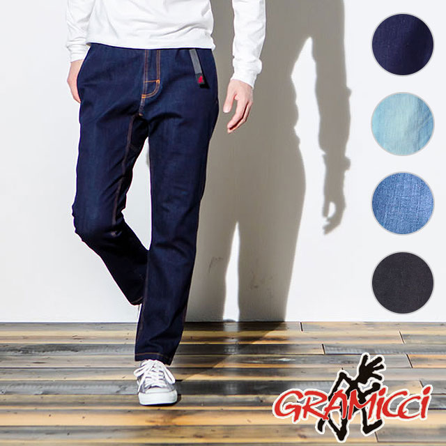 グラミチ GRAMICCI メンズ ストレッチデニム NN パンツ ジャストカット DENIM NN-PANTSJUST CUT （8817-DEJ）【e】