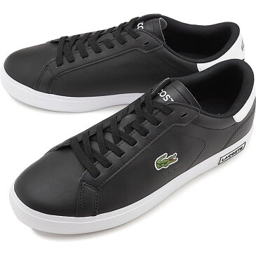 ラコステ LACOSTE スニーカー パワーコート M POWER COURT 0520 1 (SM00600-312 FW20) メンズ ローカットシューズ 靴 BLK/WHT ブラック系
