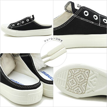 コンバース CONVERSE スニーカー オールスター ライト ミュール スリップ OX ALL STAR LIGHT MULE SLIP OX (31302051 SU20) メンズ・レディース ローカット サンダル キャンバス 靴 BLACK ブラック系【e】【ts】
