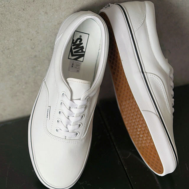 ヴァンズ VANS スニーカー エラ ERA （VN000EWZW00 FW21） メンズ・レディース バンズ 定番 TRUE WHITE ホワイト系【e】