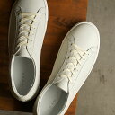 ヨーク YOAK スニーカー スタンレーCA STANLEY CA （ FW21） メンズ・レディース 日本製 ディアスキン レザー CREAM ベージュ系