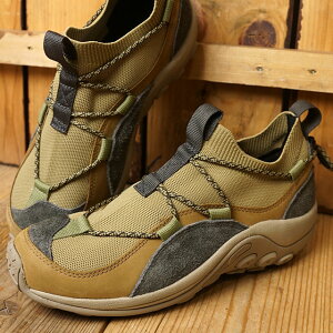 メレル MERRELL メンズ ジャングルモック エクスプローラー M JUNGLE MOC EXPLORER （J003567FW21） ニットアッパー スニーカー アウトドア COYOTE ベージュ系