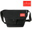 ޥϥåݡơ Manhattan Portage ʥå󥸥㡼Хå եåץåѡݥå MP1603FZP  Nylon Messenger Bag Flap Zipper Pocket 󥺡ǥ  Хå BLACK