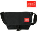 マンハッタンポーテージ Manhattan Portage ナイロンメッセンジャーバッグ JR フラップジッパーポケット （MP1605JRFZP ） Nylon Messenger Bag JR Flap Zipper Pocket メンズ・レディース 鞄 ショルダーバッグ BLACK