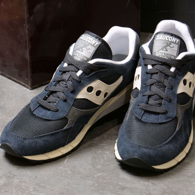 サッカニー スニーカー メンズ サッカニー Saucony メンズ スニーカー シャドウ6000 （S70441-47 FW23） Shadow 6000 靴 ローカットシューズ NAVY/GREY 紺 ネイビー系