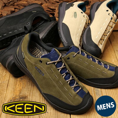 【先着でJASPERキーチェーンプレゼント!】キーン KEEN メンズ ジャスパー ツー ウォータープルーフ M JASPER II WP (1023868/1027176/1027735) 防水 スニーカー アウトドア カジュアル 当店激オシ