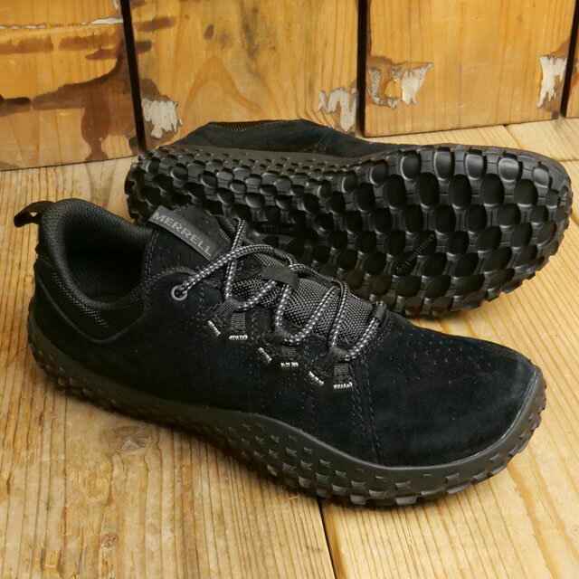 メレル MERRELL レディース スニーカー ラプト （J037754 FW23） W WRAPT 靴 カジュアルシューズ BLACK/BLACK 黒 ブラック系