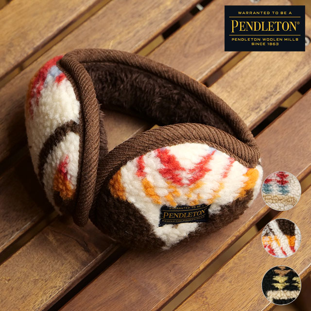 ペンドルトン PENDLETON ボアイヤーマフ （PDT-000-233020 FW23） BOA EAR MUFF メンズ・レディース フリース耳当て フリーサイズ