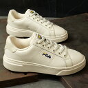 フィラ FILA レディース スニーカー コート プランピー ライト （UFW23046-135 FW23） COURT PLUMPY LITE 靴 シューズ Gardenia/Orange 白 ホワイト系