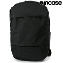 インケース Incase リュック シティーコンパクトバックパック （137233053003 FW23） City Compact Backpack with 1680D メンズ レディース 鞄 デイパック 通勤通学 Black 黒 ブラック系