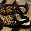 VJ SHAKA XibO NbO {A JEwA[ iSK-263 FW23j SNUG CLOG BOA COWHAIR YEfB[X ~T_ Leopardytsz