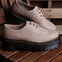 ドクターマーチン Dr.Martens レディース 3ホールシューズ クアッド II （31167348 FW23） 1461 Quad II 靴 厚底 VINTAGE-TAUPE【e】