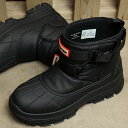 ハンター HUNTER レディース イントレピッド ショート バックル スノーブーツ （WFS2000NYR-BLK FW23） W INTREPID SHORT BUCKLE SNOW BOOT 靴 ウィンターブーツ 防寒 black