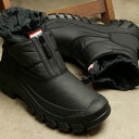 ハンター HUNTER レディース イントレピッド アンクルジップ スノーブーツ （WFS5000WWU-BLK FW23） W INTREPID ANKLE ZIP SNOW BOOT 靴 ウィンターブーツ 防寒 black