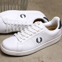 tbhy[ FREDPERRY Y Xj[J[ B721U[ iB6312-567 FW23Q4j B721 LEATHER C [Jbg WHITE/NAVY