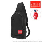 マンハッタンポーテージ Manhattan Portage リトルイタリア クロスボディバッグ ベアブリック （MP1927BE＠RBRICK23 FW23） Little Italy Crossbody Bag w/ BE＠RBRICK 2023 メンズ・レディース 鞄 ワンショルダー 40周年記念 Black