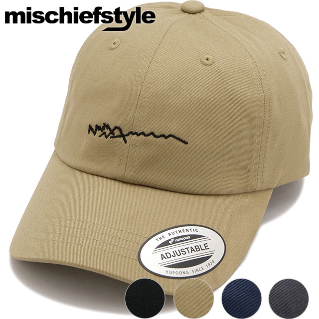 ミスチーフスタイル mischiefstyle ジョウモウサンザンロゴ キャップ （OG009 FW23） JOMOSANZAN LOGO CAP メンズ・レディース 帽子 フリーサイズ 上毛三山